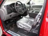 2014 GMC Sierra 3500HD Regular Cab 4x4 Plow Truck Dark Titanium Interior