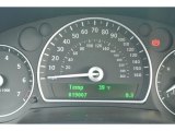 2010 Saab 9-3 2.0T Sport Sedan Gauges