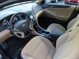 2014 Hyundai Sonata Limited Camel Interior