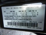 2014 MAZDA3 Color Code for Titanium Flash Mica - Color Code: 42S