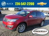 2013 Crystal Red Tintcoat Chevrolet Traverse LT AWD #89200104