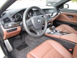 2013 BMW 5 Series 535i Sedan Cinnamon Brown Interior