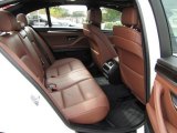 2013 BMW 5 Series 535i Sedan Rear Seat
