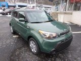 Kale Green Kia Soul in 2014