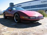 1992 Dark Red Metallic Chevrolet Corvette Coupe #890364