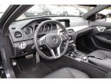 2012 Mercedes-Benz C 63 AMG Coupe AMG Black Interior