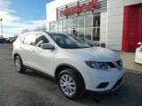 2014 Moonlight White Nissan Rogue S AWD #89200164