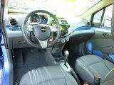 2014 Chevrolet Spark LT Silver/Blue Interior