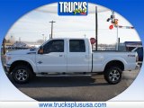 2012 Oxford White Ford F350 Super Duty Lariat Crew Cab 4x4 #89200226