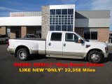 2008 Oxford White Ford F350 Super Duty King Ranch Crew Cab Dually #89243310