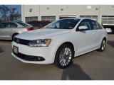 2014 Pure White Volkswagen Jetta SEL Sedan #89243237