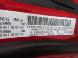 2014 Durango Color Code for Redline 2 Coat Pearl - Color Code: PRM