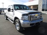 2005 Ford F350 Super Duty Lariat Crew Cab 4x4 Front 3/4 View
