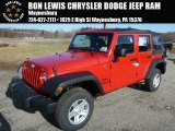 2014 Flame Red Jeep Wrangler Unlimited Sport 4x4 #89265359