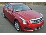2013 Crystal Red Tintcoat Cadillac ATS 2.5L Luxury #89265397