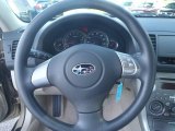 2008 Subaru Outback 2.5i Wagon Steering Wheel