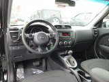 2014 Kia Soul + Black Honeycomb Woven Cloth Interior