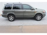 Aberdeen Green Metallic Honda Pilot in 2007