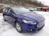 2014 Deep Impact Blue Ford Fusion SE EcoBoost #89300801