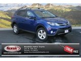 2014 Blue Crush Metallic Toyota RAV4 XLE AWD #89300639