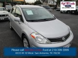 2011 Brilliant Silver Metallic Nissan Versa 1.8 S Sedan #89300766