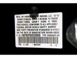 2014 Civic Color Code for Crystal Black Pearl - Color Code: NH731P
