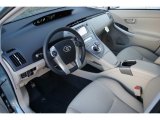 2014 Toyota Prius Five Hybrid Bisque Interior