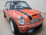 2005 Hot Orange Metallic Mini Cooper S Convertible #89300683