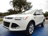 2014 White Platinum Ford Escape Titanium 2.0L EcoBoost #89336542
