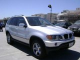 2002 Titanium Silver Metallic BMW X5 3.0i #8924454