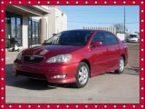 2006 Impulse Red Pearl Toyota Corolla S #89351102