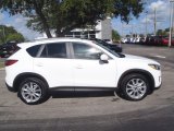 Crystal White Pearl Mica Mazda CX-5 in 2014