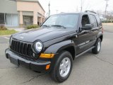 Black Clearcoat Jeep Liberty in 2007