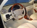 2008 Mercedes-Benz CLK 350 Coupe Stone Interior