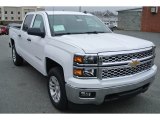 2014 Summit White Chevrolet Silverado 1500 LT Crew Cab 4x4 #89351181