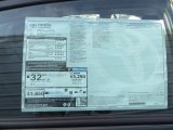 2014 Toyota Corolla S Window Sticker