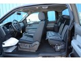 2014 Ford F150 STX SuperCab Black Interior