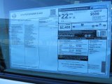 2014 Nissan Pathfinder S Window Sticker