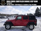 2014 Flame Red Jeep Wrangler Unlimited Sport S 4x4 #89381660