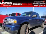 2010 Vista Blue Metallic Ford Ranger XL SuperCab #89381691