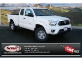 2014 Super White Toyota Tacoma V6 SR5 Access Cab 4x4 #89410210