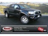 Black Toyota Tacoma in 2014