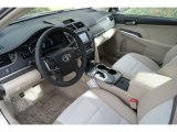 2014 Toyota Camry Hybrid XLE Ivory Interior