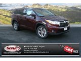 2014 Moulin Rouge Mica Toyota Highlander XLE AWD #89410200