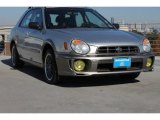 2002 Platinum Silver Metallic Subaru Impreza Outback Sport Wagon #89410521