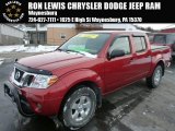 2012 Lava Red Nissan Frontier S Crew Cab 4x4 #89410460