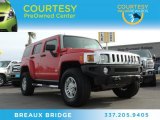 2007 Victory Red Hummer H3  #89433915
