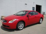 2008 Code Red Metallic Nissan Altima 3.5 SE Coupe #8933161