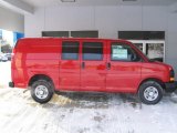 2014 Victory Red Chevrolet Express 2500 Cargo WT #89484134