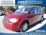 Deep Cherry Red Crystal Pearl Chrysler Town & Country in 2010